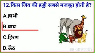 GK questions four options in hindi objective by Sohbat Sir 
