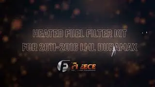 Auxiliary Heated Fuel Filter Kit for 2011-2016 LML Duramax