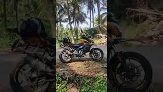 feel the nature sound #bike #ns200