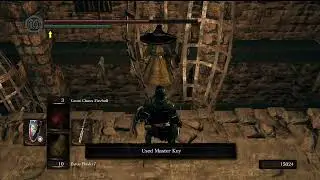 Dark Souls Remastered | Big Hat Logan, full dialogue on first encounter in cage in Sen's Fortress