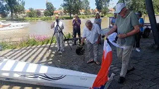 Twee nieuwe boten voor Dordtse roeivereniging: licht, wendbaar en stabiel
