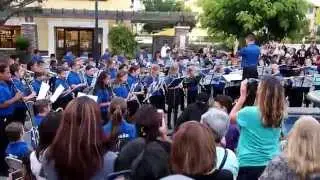 Temecula Middle School TMS Bobcat Beginning Band October 2015