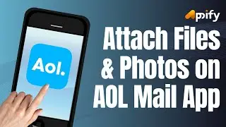 How to Attach Files & Pictures on AOL Mail App (2024) | Attach Photos in AOL