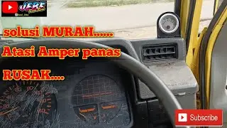 pasang amper panas/water temperatur murah di truk ragasa
