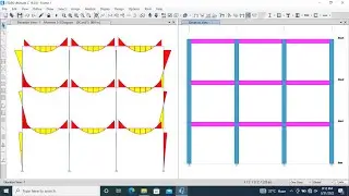 Analysis of 2D RC Frame Using ETABS