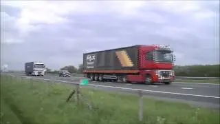 Mooie Trucks spotten langs de snelweg  Deel 1