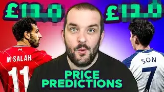 MY FPL 2022/23 PRICE PREDICTIONS