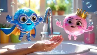 ⭐🎵Soap Bubbles in Charge! 🫧 | Fun Handwashing Song for Kids #toddlersongs #nurseryrhyme