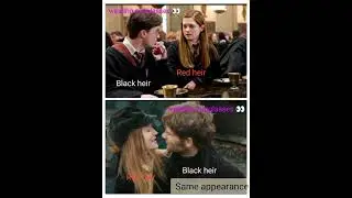 The same couple ❤ | #harry & ginny | #james & lily | #harrypotter 🥰😍