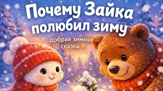 Почему Зайка полюбил зиму? Сказка о доброте, которая согревает | Аудиосказка  #сказкананочь #малышам