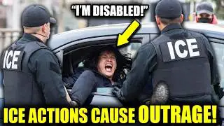 ICE Agents ARREST a Disabled Woman and Get DOXXED!