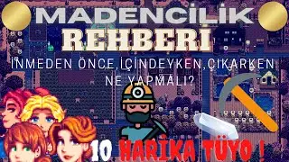 Stardew Valley Madencilik Yaparken Bilmeniz Gerekenler I REHBER !