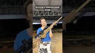 Rifle de Sniper da Accuracy International AXSR Mil  multi calibre #fabivenera