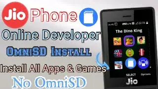 Jio Phone Install 🔥OmniSD🔥 All Apps And Games🔥Use Online Developer Options🔥 Using Adb& Firebox🔥Tamil