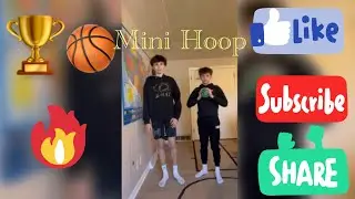 Mini Hop 1v1 Challenge 🏀🏆 #minihoop #basketball #challenge #nba 