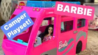 Barbie DREAM CAMPER  Vehicle Rv Car  Playset  with POOL! #barbenheimer #barbiemovie #barbie