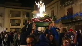 Lucca Sicula - Festa di San Michele 2017. Particolare delle 