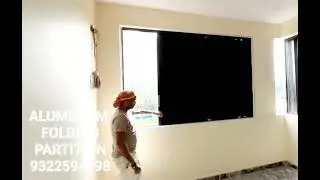 Aluminium folding accordion door, window, partition, divider, फोल्डीग तह दरवाजे 9322594398