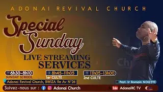 Culte domical dimanche 07-09-2025 avec Pasteur Ir Romain NDIZEYE
