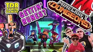 RUNES?  ISLANDS?  NETHER?  MINECRAFT DUNGEONS - LIVE