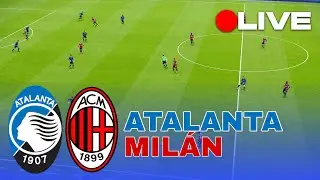 Atalanta vs AC Milan Serie A 2025 Match PES 2021 Simulation