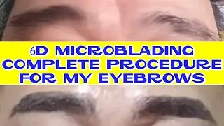 6D MICROBLADING FOR MY EYEBROWS (W/ COMP PROCEDURE) @ BROW LANDIA MKNA | #MHYKEE