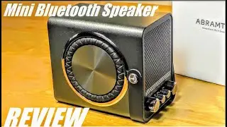 ОБЗОР: Abramtek M8 Retro &mdash; лучшая мини-колонка Bluetooth? Hi-Fi-колонка с усиленными басами!
