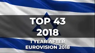 ESC THROWBACK Top 43 Eurovision 2018 | 1 YEAR AFTER EUROVISION 2018