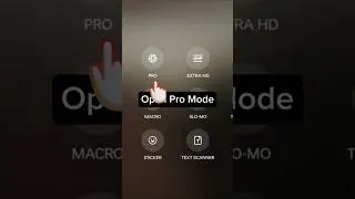 ​Master Mobile Photography: Sunset Pro Mode Tutorial #shorts