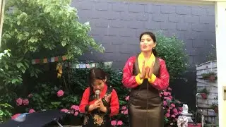 His Holiness The Dalai Lama’s 90th Birthday cover song by my daughter and me.Happy Birthday🙏🙏🙏