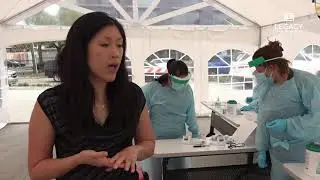 Walk Through a Legacy COVID-19 Testing Tent