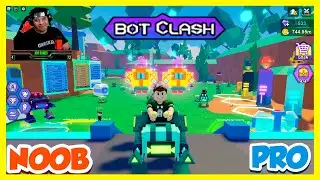 COMO EVOLUIR RAPIDO NO NOVO JOGO BOT CLASH (SISTEMAS, DICAS, TROPAS E PETS) NO ROBLOX