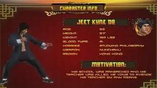 Shaolin vs Wutang: Jeet Kune Do Arcade Mode