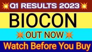 Biocon Q1 result 2022 | Biocon Result Today | Biocon Share Latest News | Biocon Share Analysis