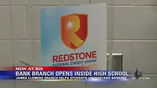 Bank Branch Opens Inside High School