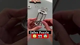 Hedgehog Cage #puzzles #solved #unlock #hanayama #toys #trending #short #shorts #viral #ytshorts
