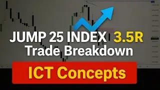 Индекс JUMP 25. Анализ торговли по модели 3.5R с учетом концепций ИКТ.