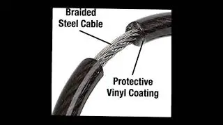 Master Lock Bike Lock Cable, Combination Bicycle Lock, Cable Lock for Outdoor Equipment, Black