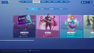Season X is a day away!!! Grabbing fortbytes and challenges. Helping Randos who Sub