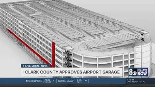 Clark County approves development of parking garage near Harry Reid International Airport&rsquo;s fuel sto