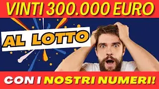 🍀 VINTI 300.000 EURO! gioco del lotto GRATIS Numeri Fortunati 💰