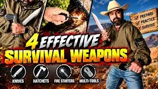 Survival Walking Stick and Other Gear to Survive in the Wild!