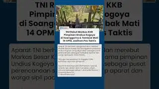 Detik-detik TNI Rebut Markas KKB Pimpinan Undius Kogoya di Soanggama & Tembak Mati 14 OPM