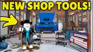 I Opened My First Mechanic Shop Using the NEW Tools in APM | Roblox American Plains Mudding