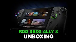 Rog Xbox Ally X Unboxing