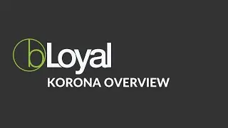 Korona Loyalty Overview - bLoyal