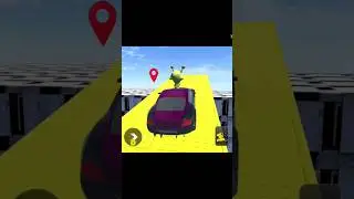 New alien Bentley car Sky ramp racing challenge #gaming #games #gamers