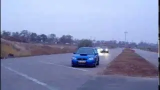 Subaru STI vs mitsubishi Outlander 2.3 turbo drag (Драгрейсинг)