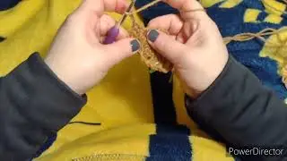 Mile a minute afghan work in progress