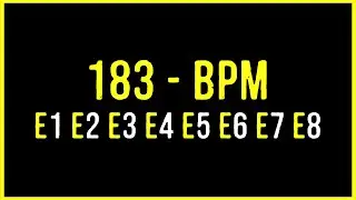 183 BPM - METR&Ocirc;NOMO - CLICK (1 &Agrave; 8)